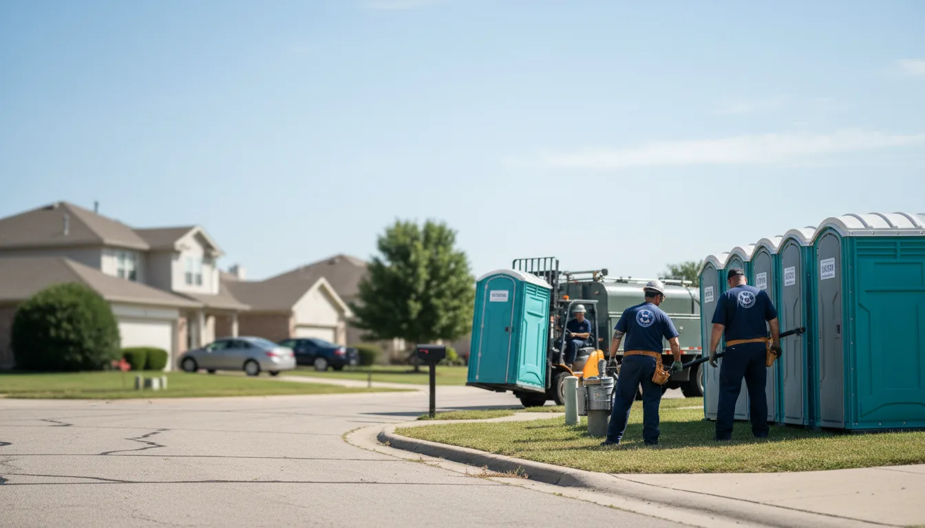 Porta Potty Rental in Pittsburg, TX near me